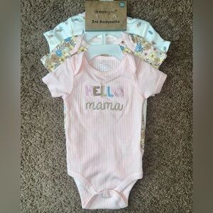 Dreamgro 3Pk Bodysuits